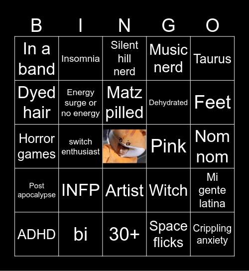 Neptune Bingo Card