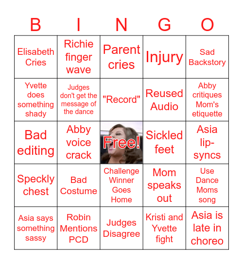 AUDC Season 1 Bingo Card