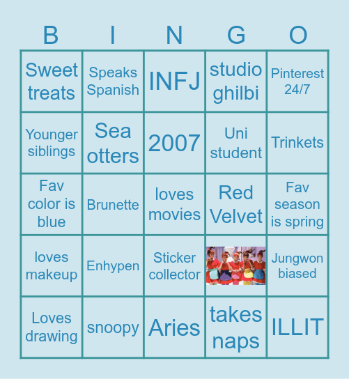 Mari’s Bingo! Bingo Card