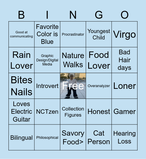 Nico Bingo Card