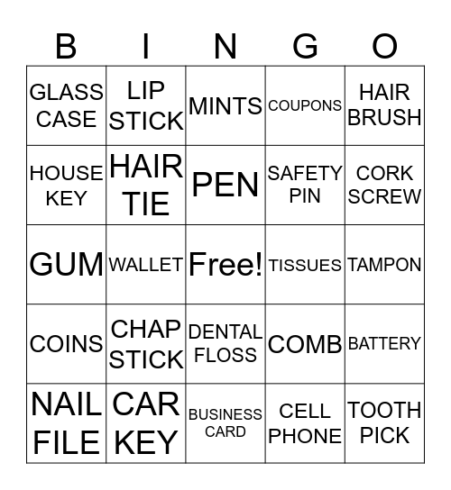 POCKETBOOK BINGO Card