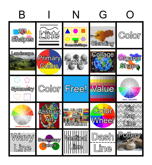 ART Bingo Card