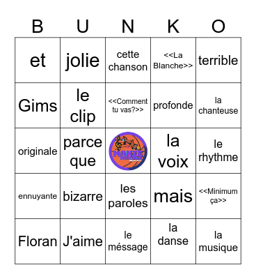 Manie Musicale Bingo Card