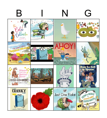 Red Poppy Bingo Card