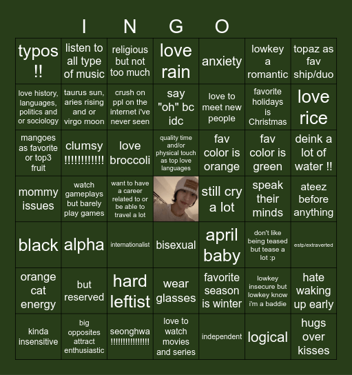cici's bingo Card