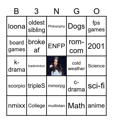 B3ngo Bingo Card