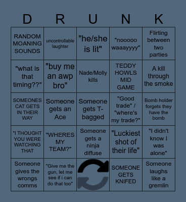 CS INHOUSE BINGO Card