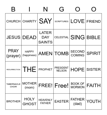 Conference Bingo Card