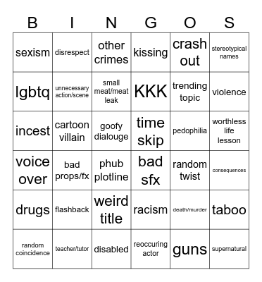 Tomorrow's Teaching Bingo Card
