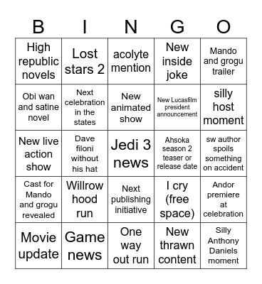 SWCJ Bingo Card