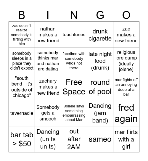 5.5.25 Bingo Card