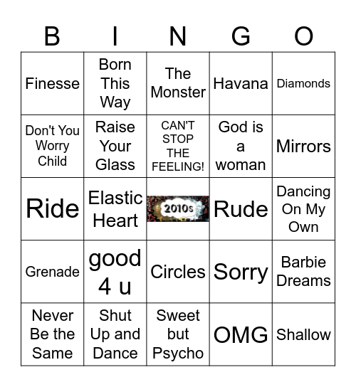 2010's - Round 3 Bingo Card
