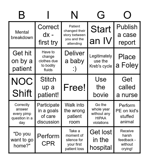 M3 Bingo Card