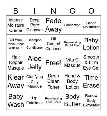 L’BRI BIRTHDAY Bingo Card