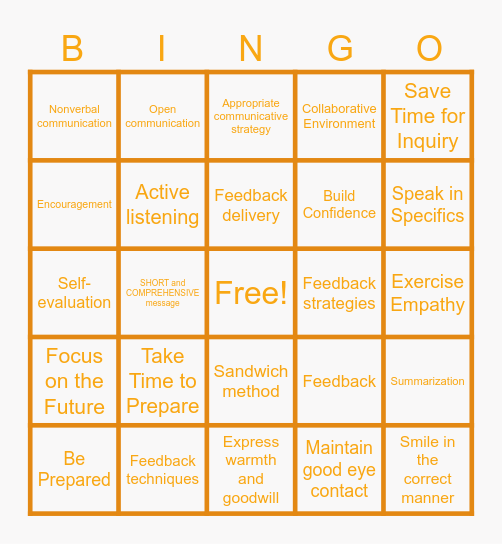 WEBLIO PHILIPPINES Bingo Card