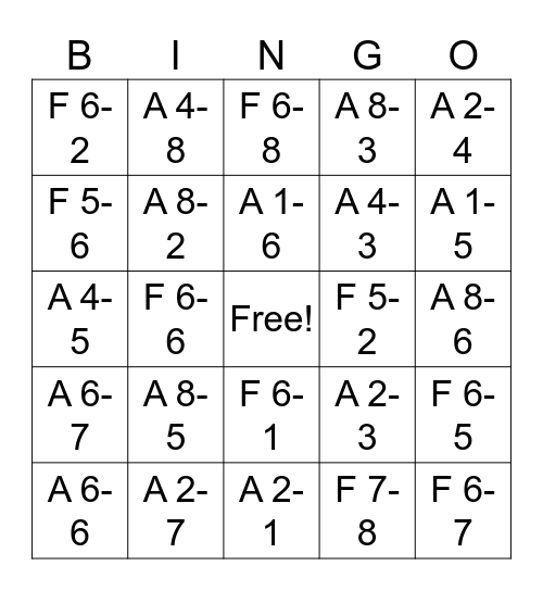 USS TRUXTUN BINGO Card