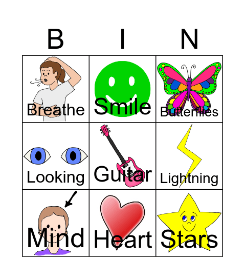 He Could Be the One- Hannah Montana BINGO Card