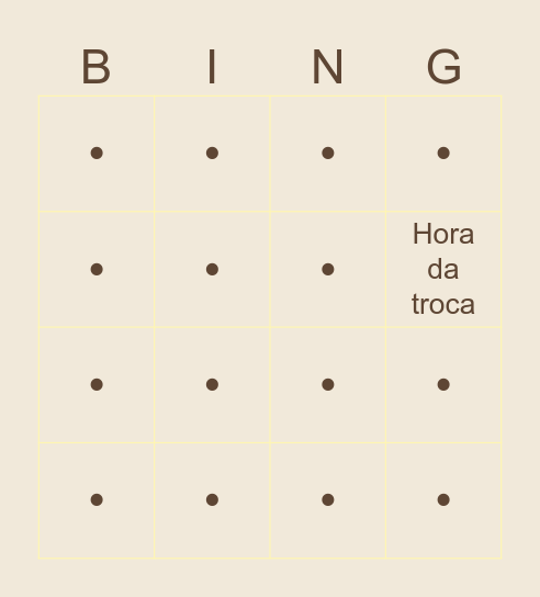 bingo da jade Bingo Card