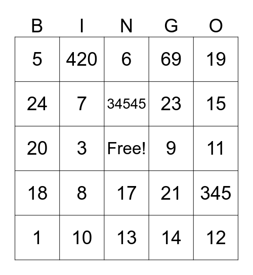 Desesperados Bingo Card