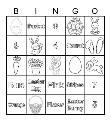 EASTER Bingo Card