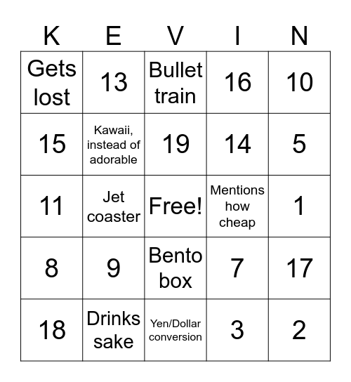 kevin-goes-to-japan-bingo-card