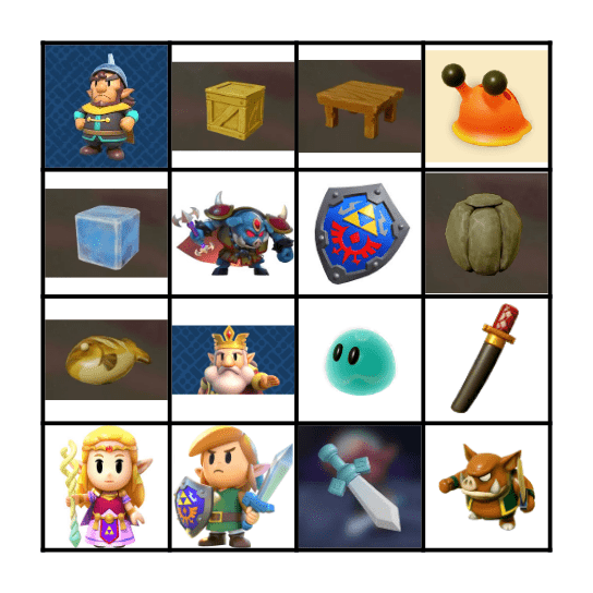 The Legend of Drew Turns 6! Bingo Card