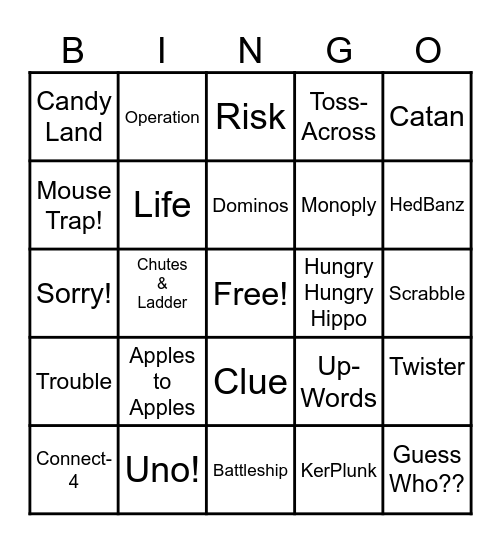 Teacher Appreciation Board Game Bingo Card