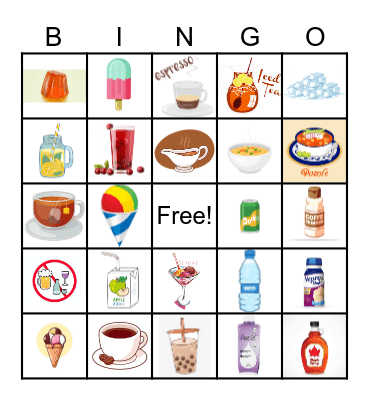 Fluid Bingo Card