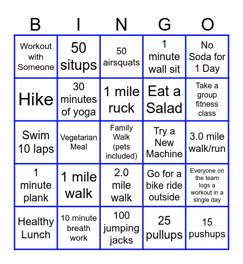 Step Into Spring Movement Bingo Blitz Bingo Card