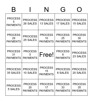 VOLTAGE VIPERS BINGO FUN TIME Bingo Card