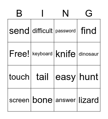 Wonderful World 2 Bingo Card