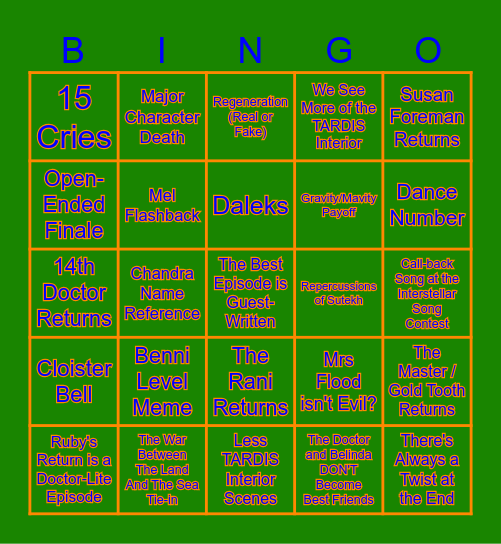 Who's There Bingo - TheBeastBoss Bingo Card