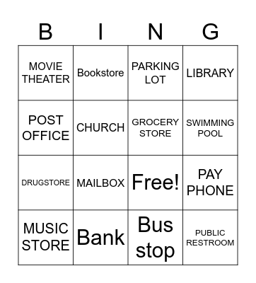 ESO1 Bingo Card