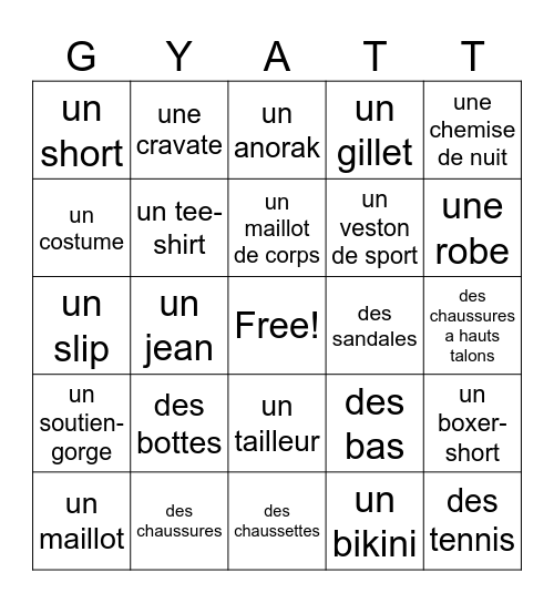 Landons super sigma skibidi bingo Card