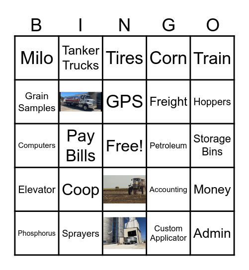 Midland Marketing Coop Bingo Card