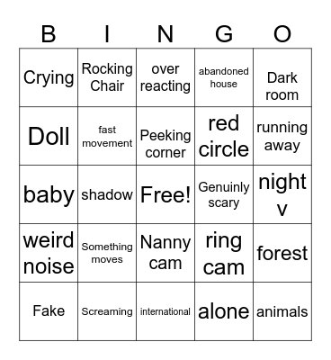 Nukes top 5 Bingo Card