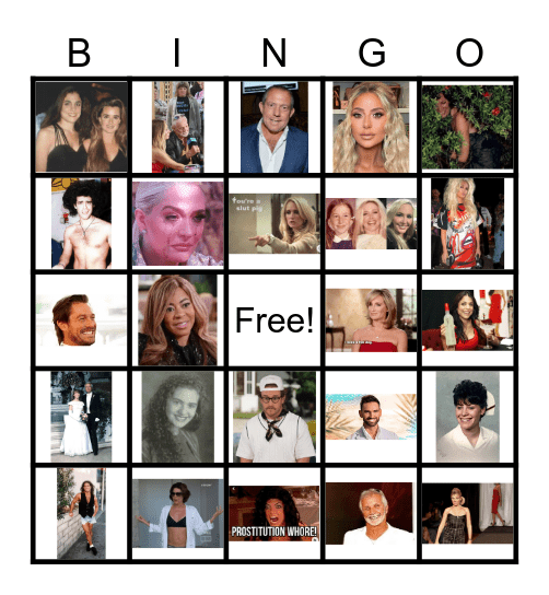 BRAVO Bingo Card