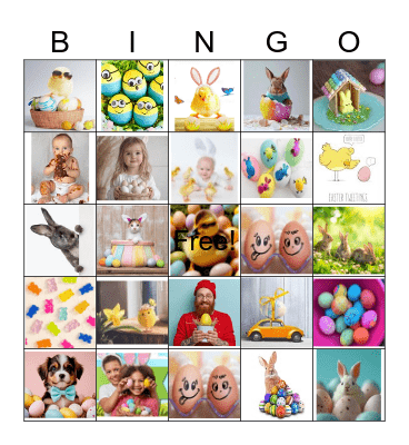 EASTER BINGO Card