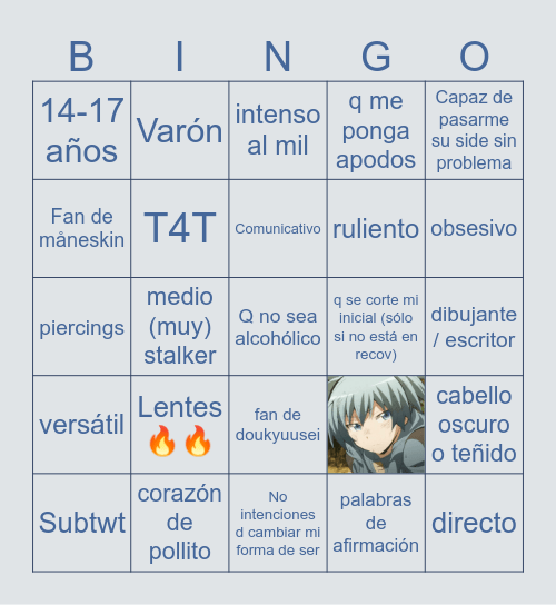 🦈 Bingo Card