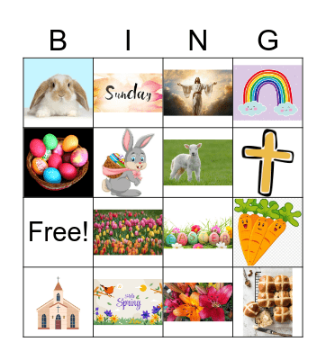 Spring Bingo Card