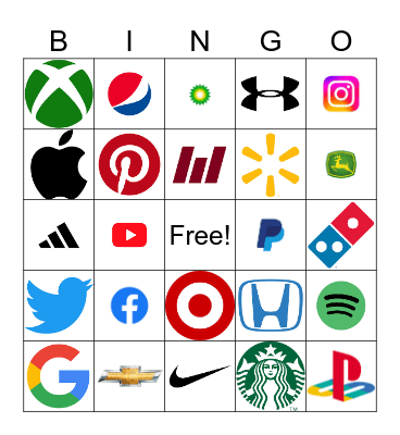 Logo Bingo Card