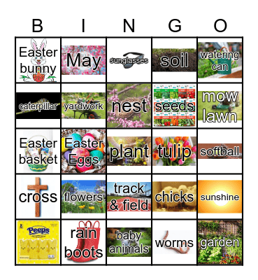 SPRING  BINGO Card