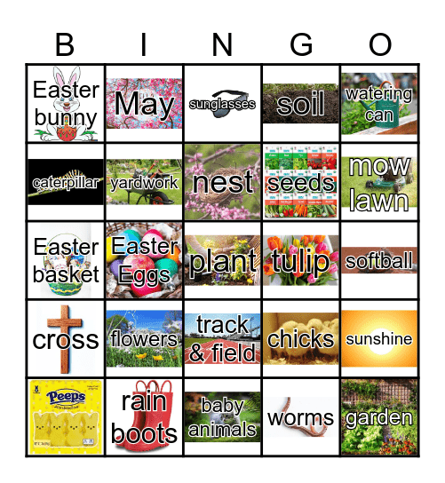 SPRING  BINGO Card