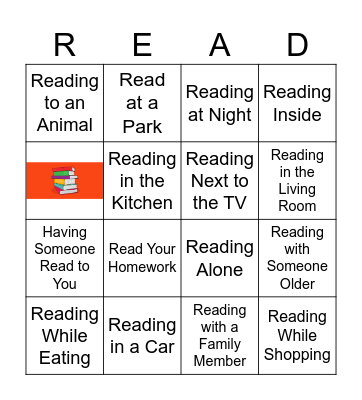 Okeene Public Library  READO Bingo Card