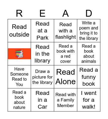 Okeene Public Library  READO Bingo Card