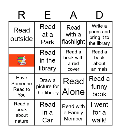 Okeene Public Library  READO Bingo Card
