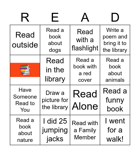 Okeene Public Library  READO Bingo Card