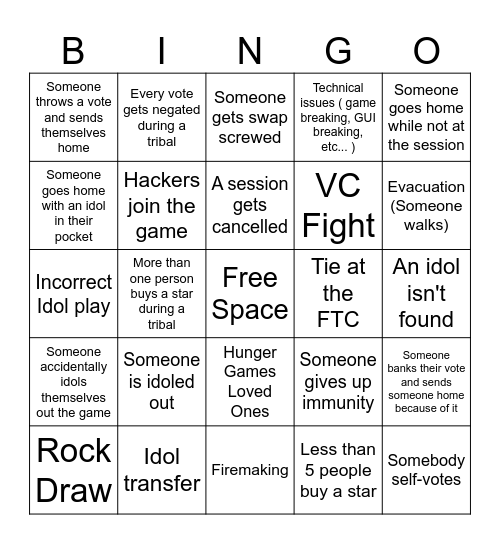 Macaronesia BINGO Card