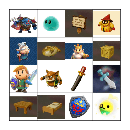 The Legend of Drew Turns 6! Bingo Card