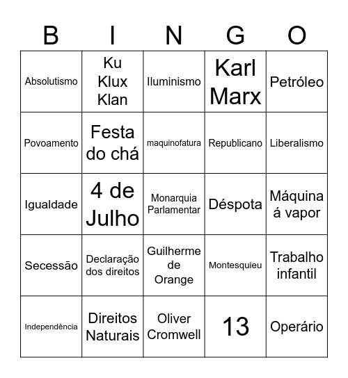 Number Bingo 1-75 Bingo Card